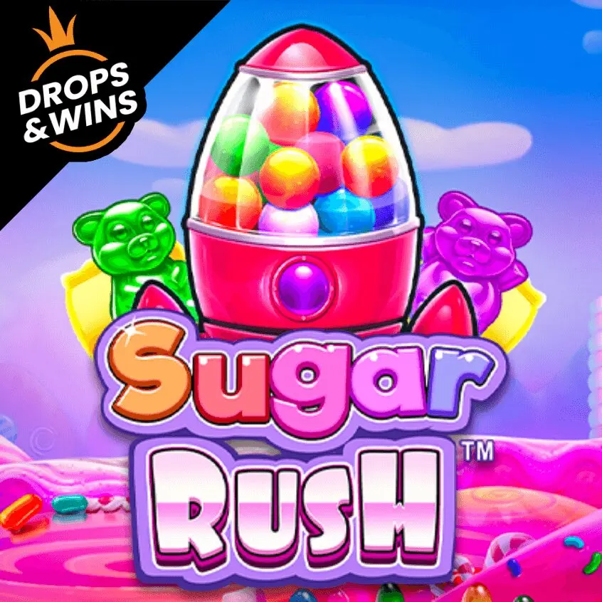 Sugar Rush відеослот з бонусним раундом та множниками